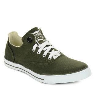 puma olive green shoes