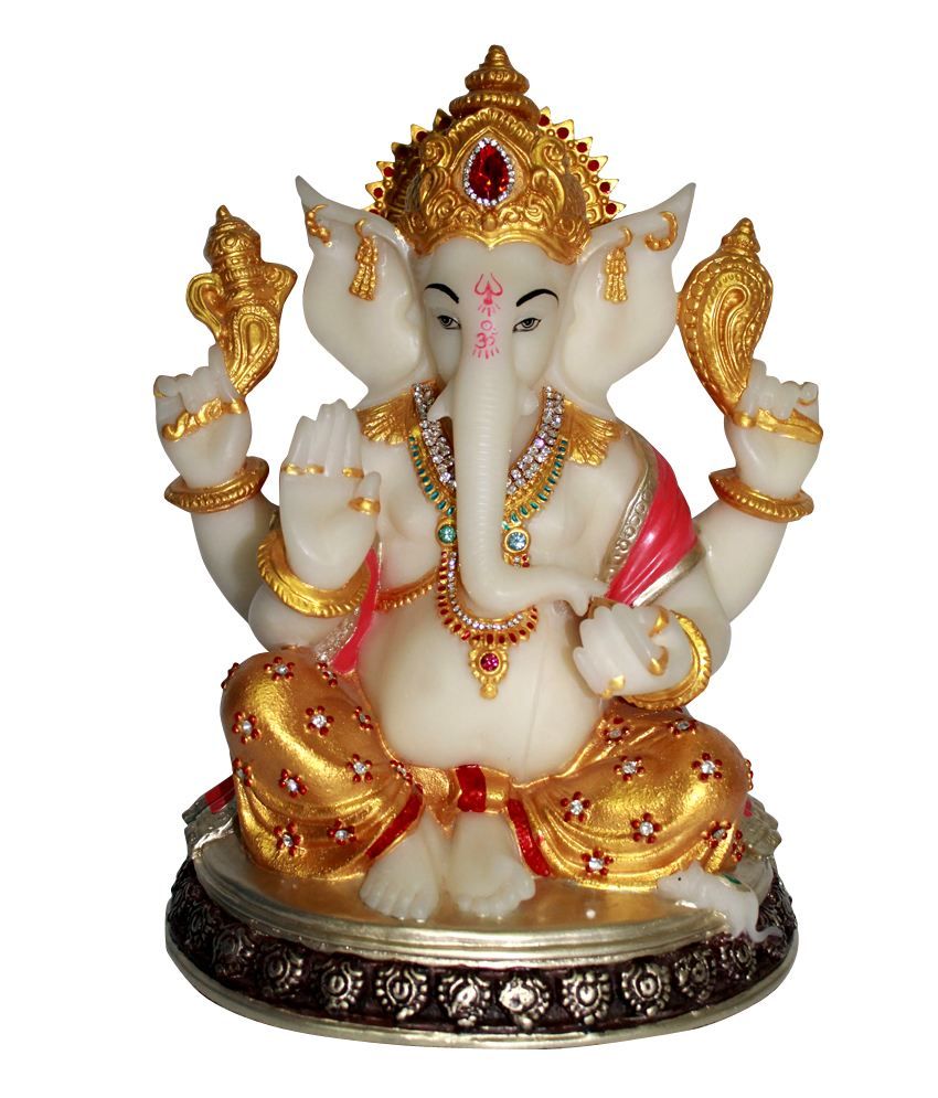 De Decor Ashirwad Ganesh Idol: Buy De Decor Ashirwad Ganesh Idol at ...