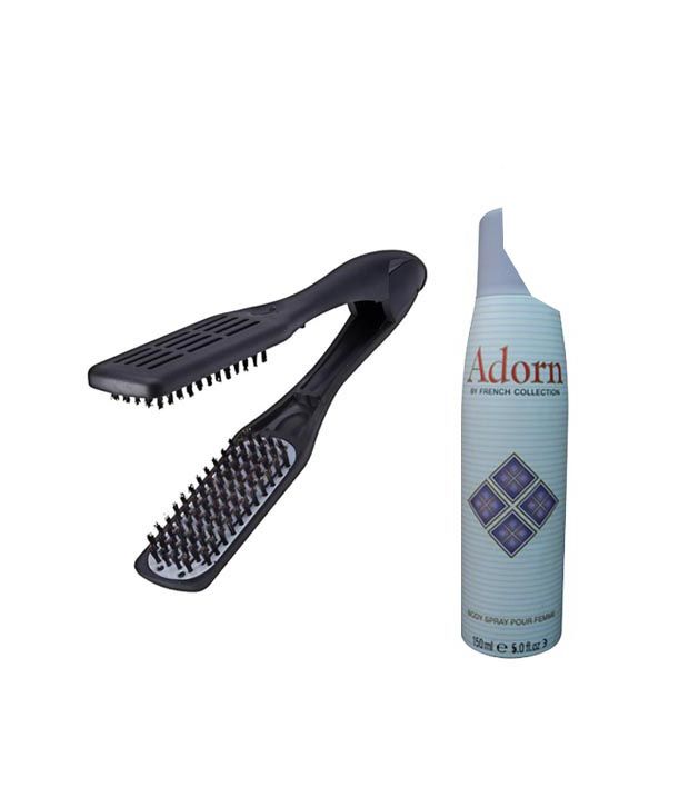 denman thermoceramic straightening brush