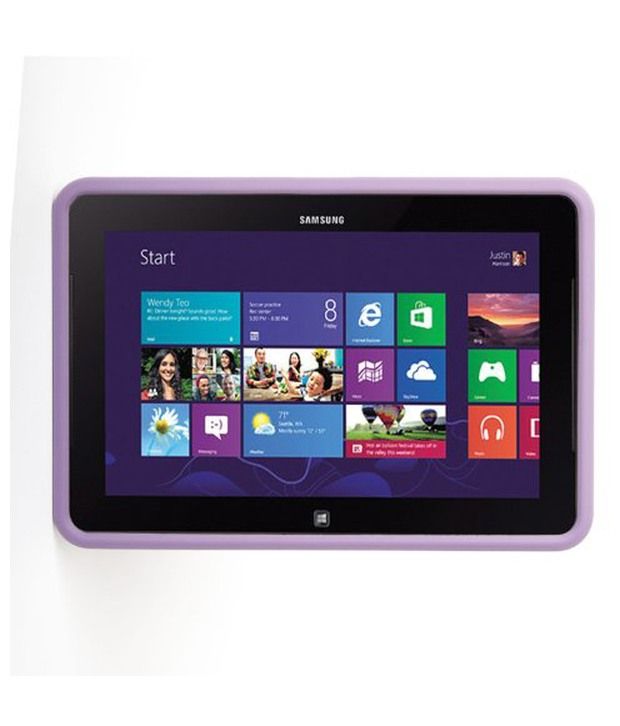 Poetic Graph Grip Silicone Case for Samsung ATIV Smart PC 700T 11.6inch Tablet Lavender Cases