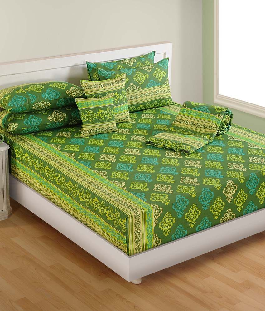 Swayam Shades of India Collection Bed Sheet & Pillow Cover Buy Swayam