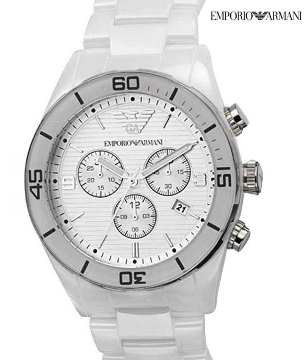 armani ceramic watch