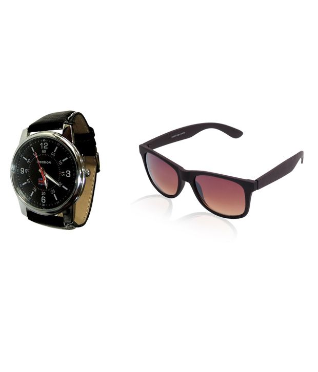 reebok watches and sunglasses combo