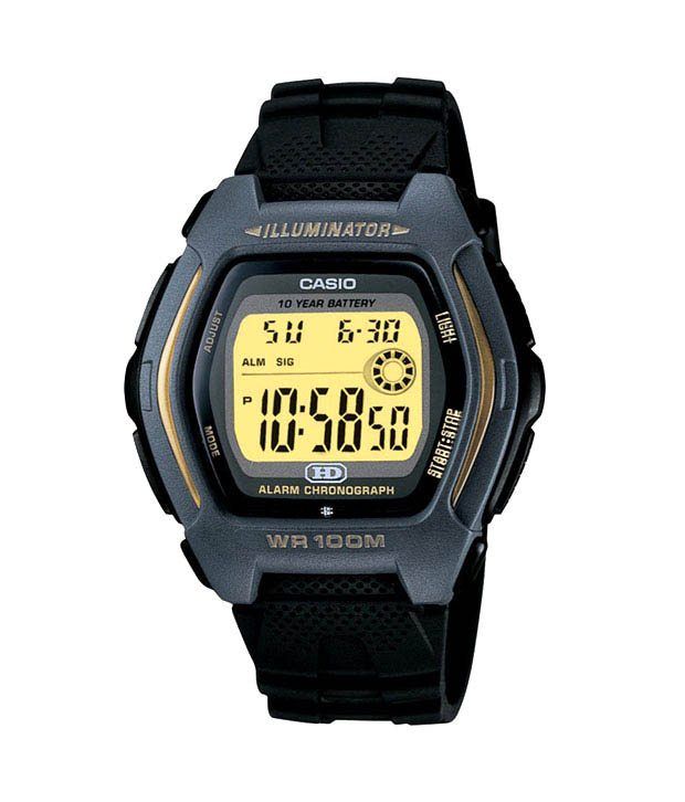 casio alarm chrono watch instructions