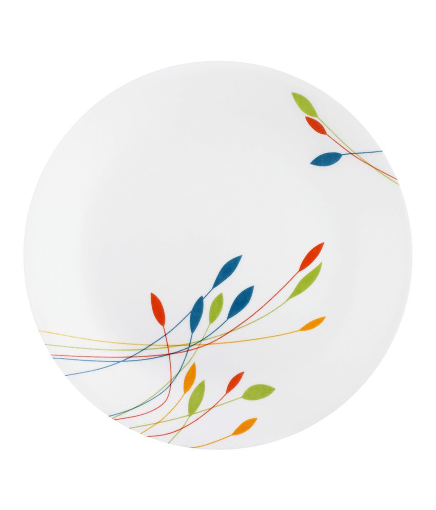 Corelle 6 Pcs Small PlateIndia Impressions Rainbow Buy Online at Best