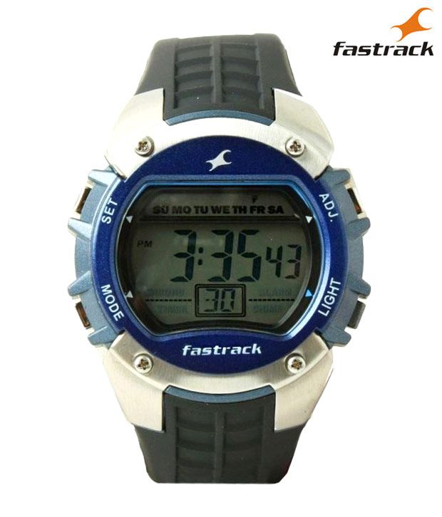 fastrack digital watch waterproof