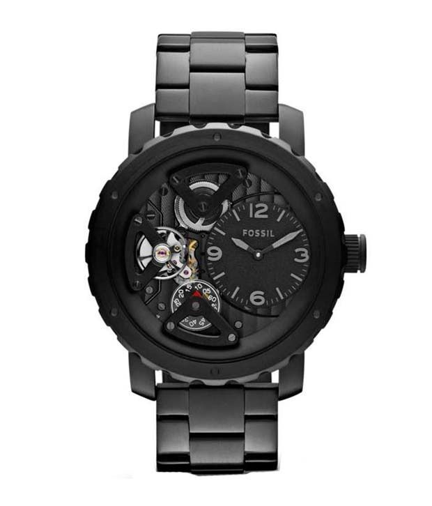 Fossil Black Watch ME1133 - Buy Fossil Black Watch ME1133 Online at ...