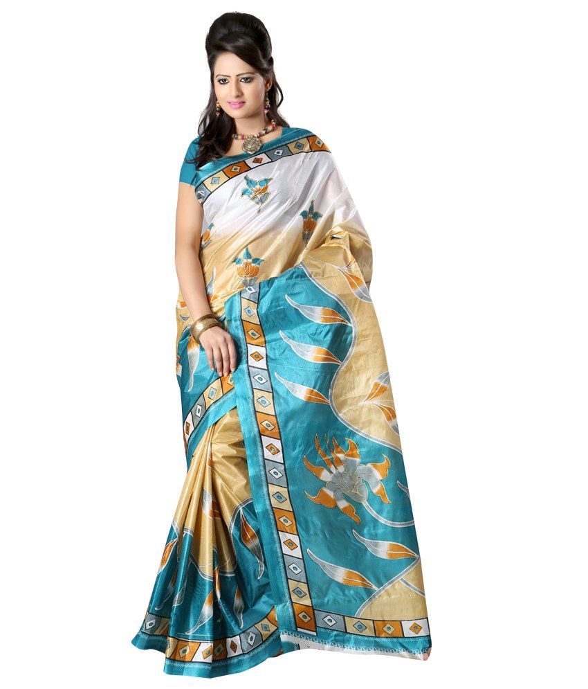 silk saree for pooja