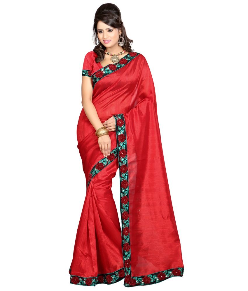 silk saree for pooja