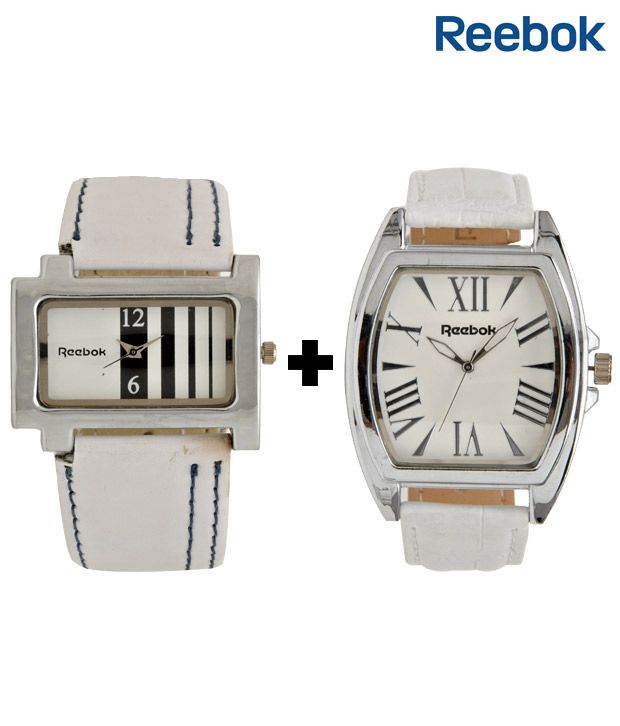 reebok watch white