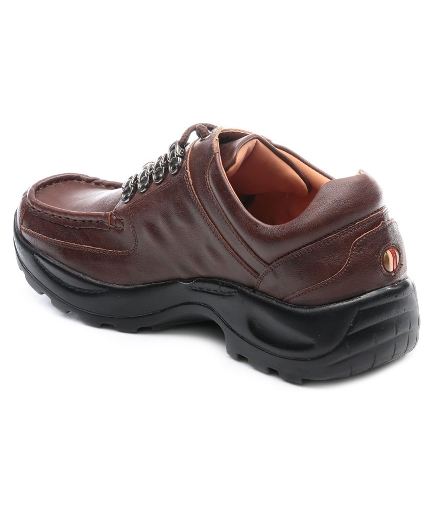 action shoes brown colour