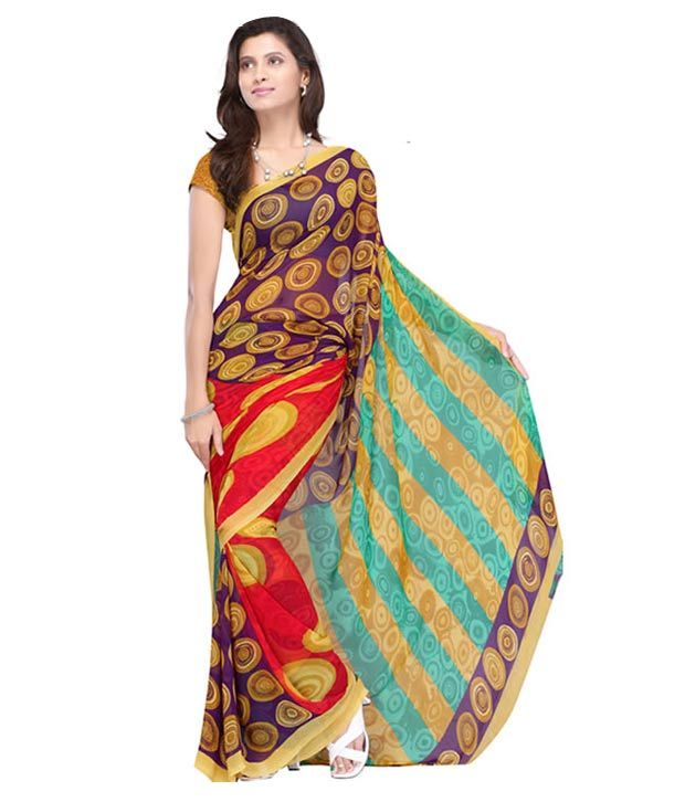 dani chiffon saree