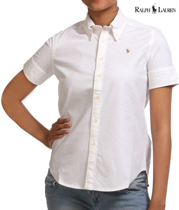 Buy Ralph Lauren White Polo Shirt Online at Best Prices in India - Snapdeal