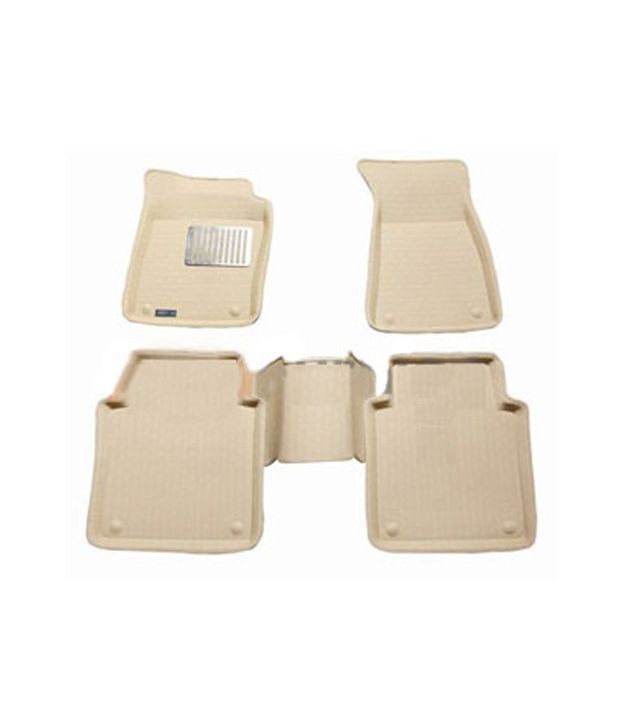 Autofurnish Car Matts Footmats 3D MattsHonda Brio (Beige) Buy