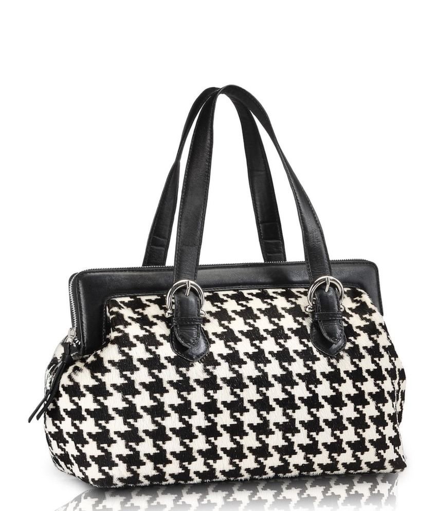 Trendy Handbag Black and White By Phive Rivers - Buy Trendy Handbag ...
