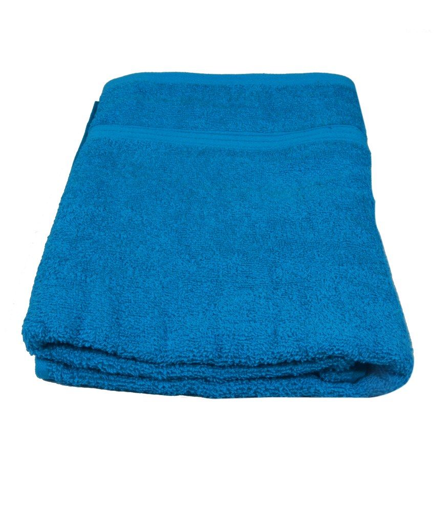 Bombay Dyeing Blue Cotton 1 Bath Towel Bath Towels Buy Bombay Dyeing Blue Cotton 1 Bath Towel