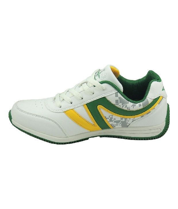 calcetto white shoes