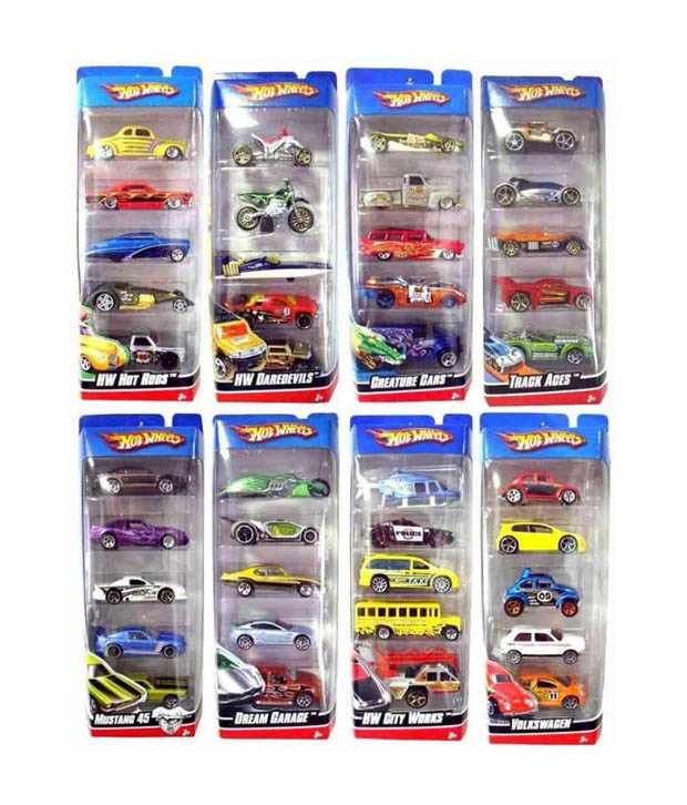 Hot Wheels 5 Car Gift Pack : Buy Collectible Toys for Kids Online ...