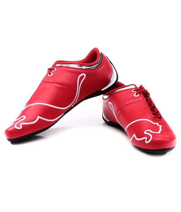 Puma Red Sneaker Shoes - Buy Puma Red Sneaker Shoes Online at Best