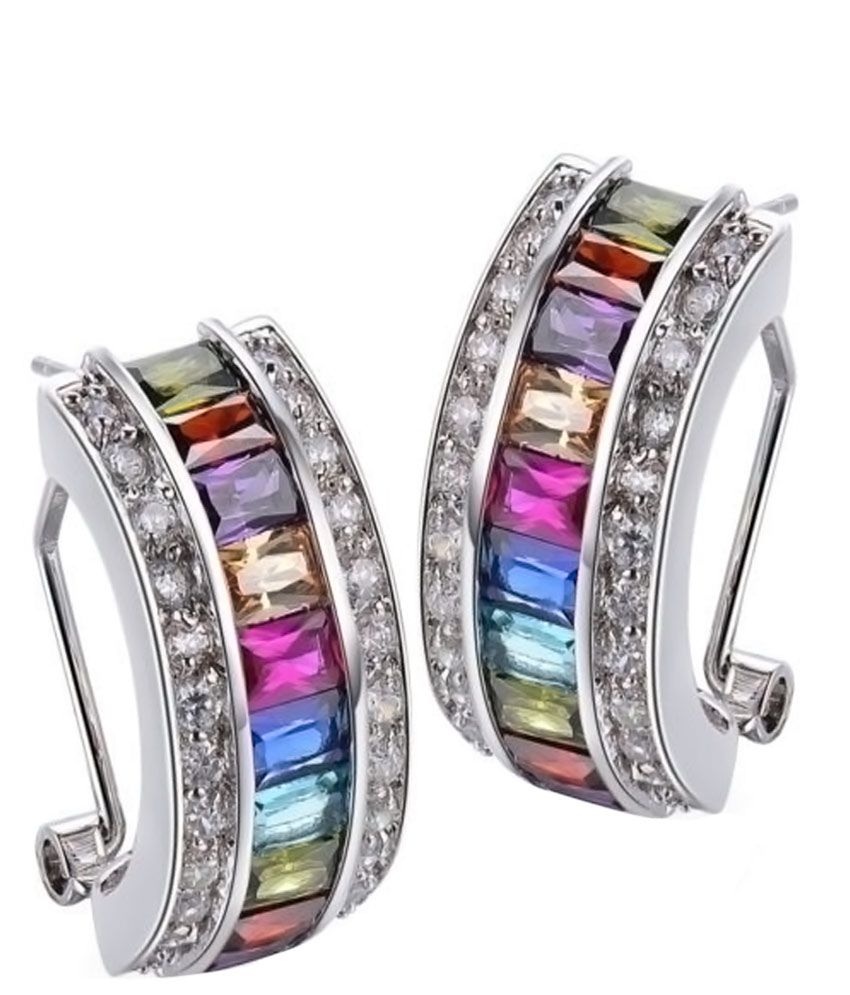 Designer silver Earring By Amantran Jewels For Women: Buy Designer ...