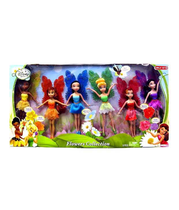 disney fairies mini doll set