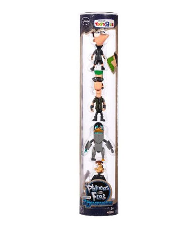 Official Disney XD Phineas and Ferb Mini Action Figure Jouet aveugles sac modèle Tomy 