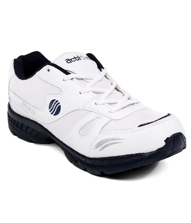 action white canvas shoes