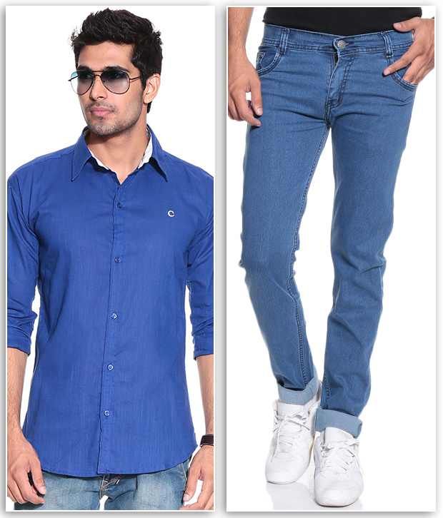 jeans shirt combo pack