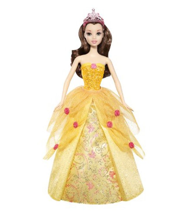 Mattel Princess 2-in-1 Ballgown Belle Doll (Imported) Fashion Dolls ...