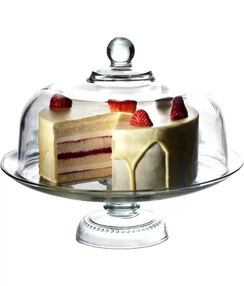Anchor Hocking - 340Q - 11 1/4 in Glass Dome for Cake Stand | eTundra