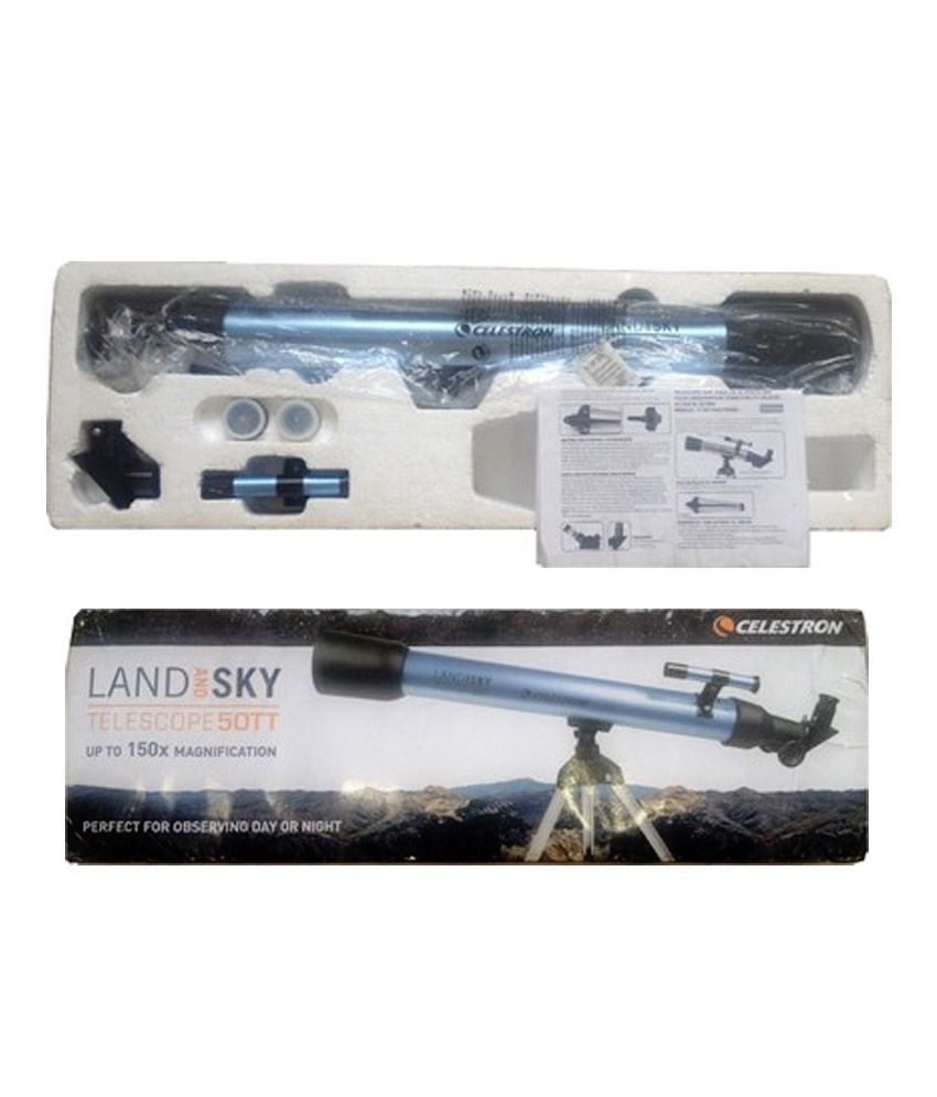 celestron land and sky telescope 50