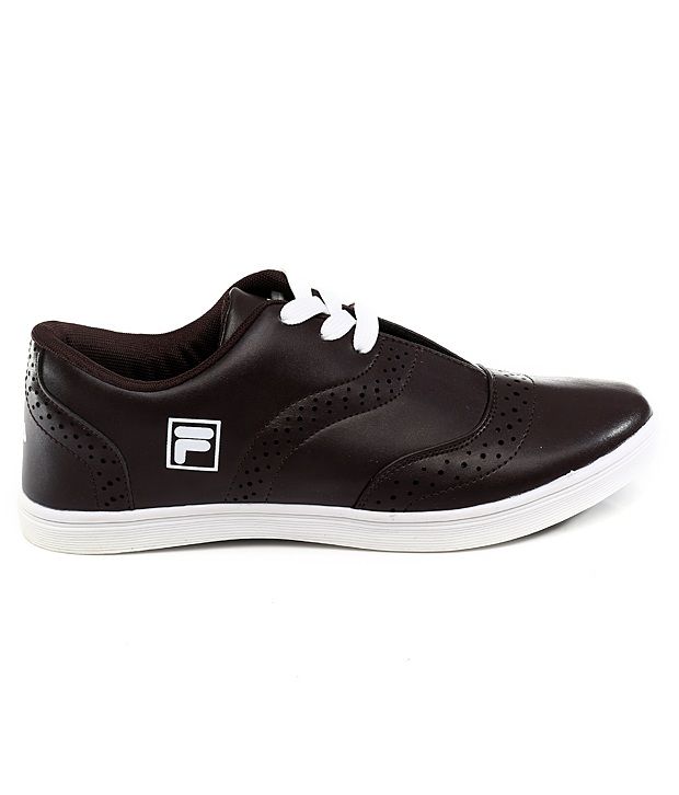 fila brown trainers