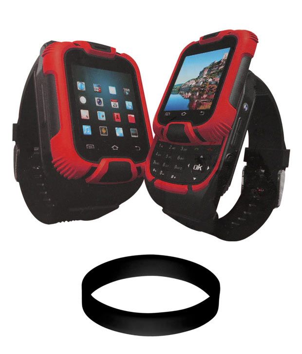 Kenxinda 2 Dual SIM Slider Watch Mobile with Bluetooth Headset & Camera