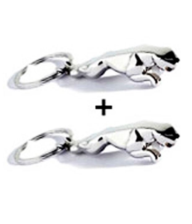 PEARLTECH Jaguar Key Chain (Set of 2) Buy PEARLTECH Jaguar Key