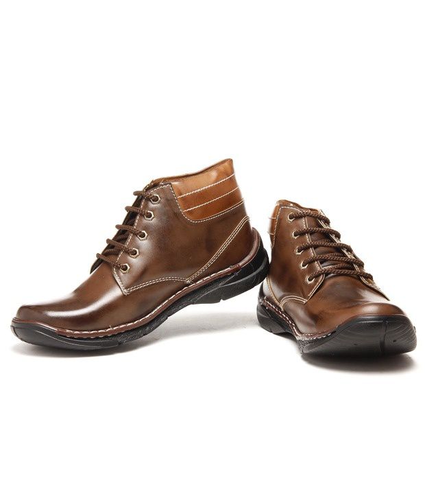 Zapatoz Shiny Brown Boots Combo - Buy Zapatoz Shiny Brown Boots Combo ...
