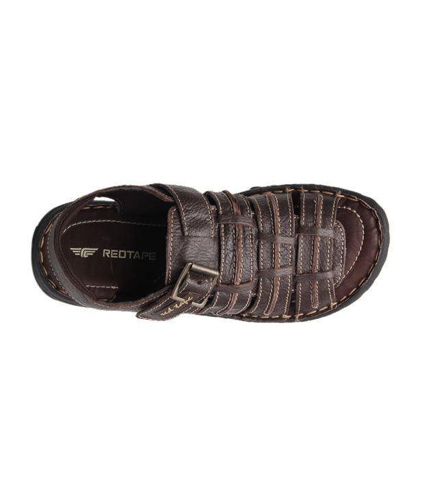 Red Tape Trendy Brown Sandals Price in India- Buy Red Tape Trendy Brown Sandals Online at Snapdeal