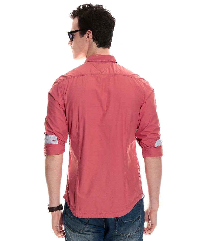 indian terrain red shirt