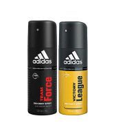 Adidas Team Force And Victory League Deodorant For Men-150ml Each