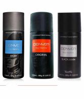 Denver (Sport, Orginal, Black Code) Deodorant Pour Homme - 150ML Each (pack of 3)