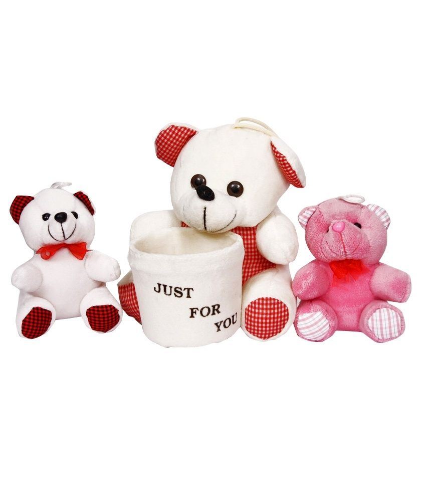 mesh teddy bear holder