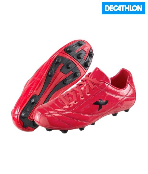 kipsta football shoes red