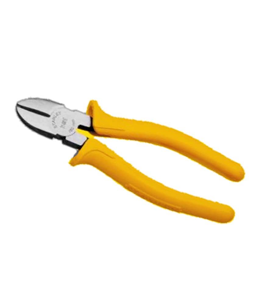 Stanley Yellow Diagonal Cutting Plier 152 mm: Buy Stanley Yellow