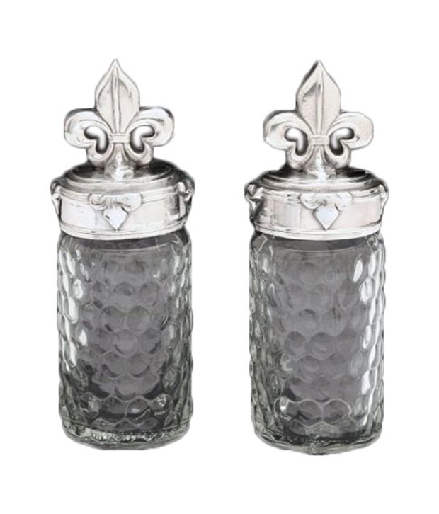 Arthur Court Designs Fleur De Lis Salt And Pepper Shaker Set 2 Pcs Buy