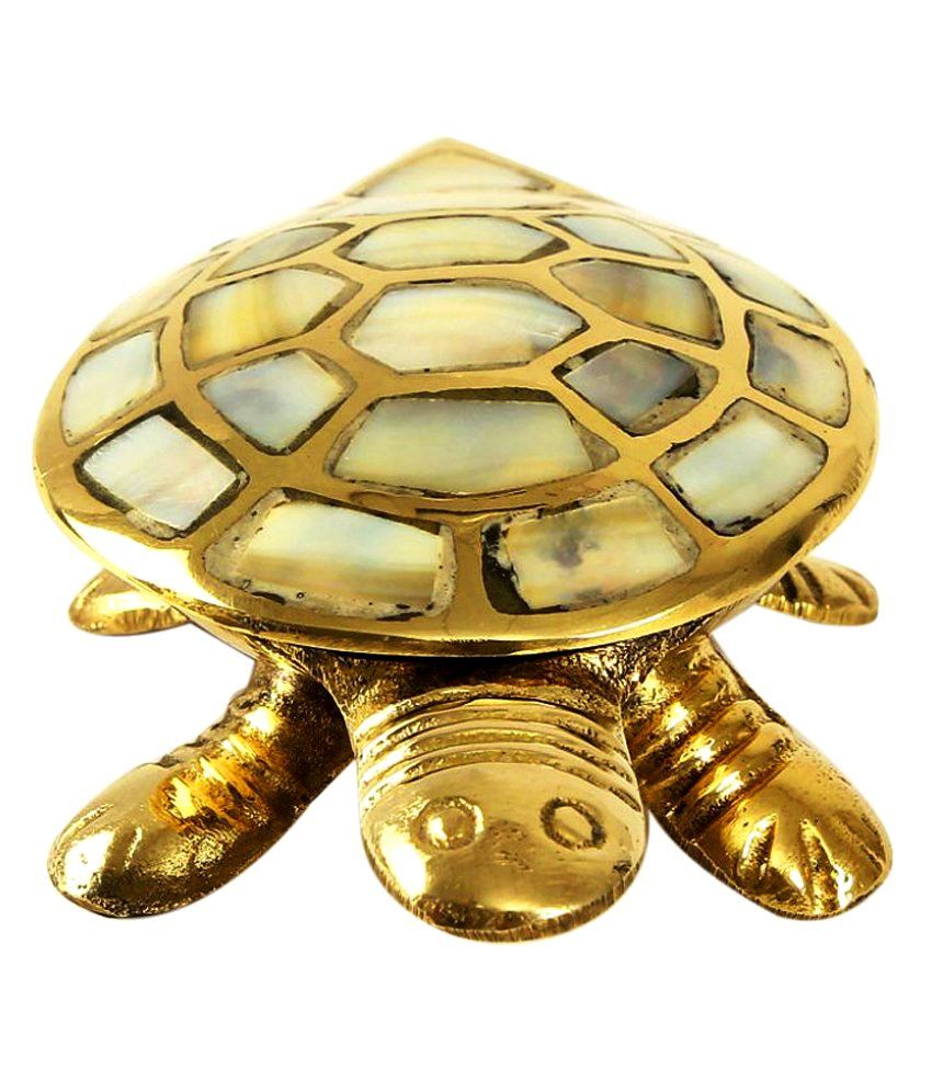     			Frestol Gold Brass Large Seap Tortoise Fengshui