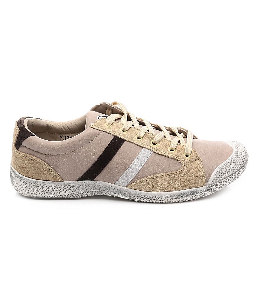 ID Beige Casual Shoes with Free ID Men�s Socks Buy ID