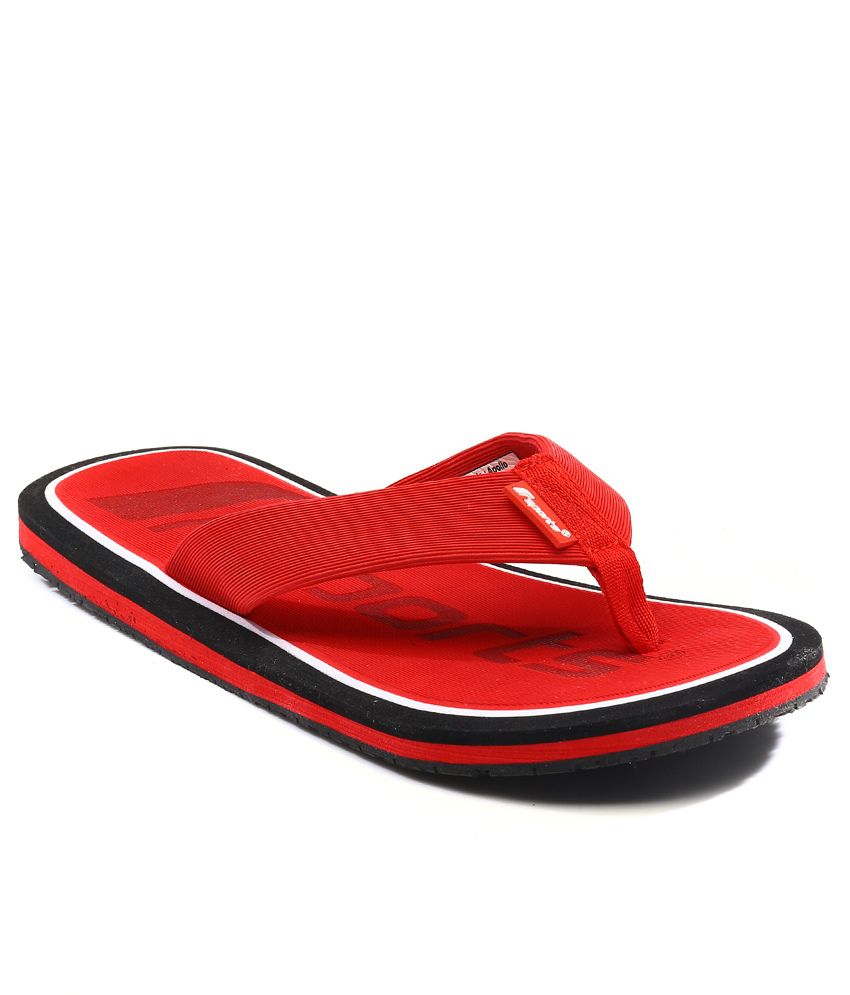F-Sports Red Flip Flops Price in India- Buy F-Sports Red Flip Flops ...