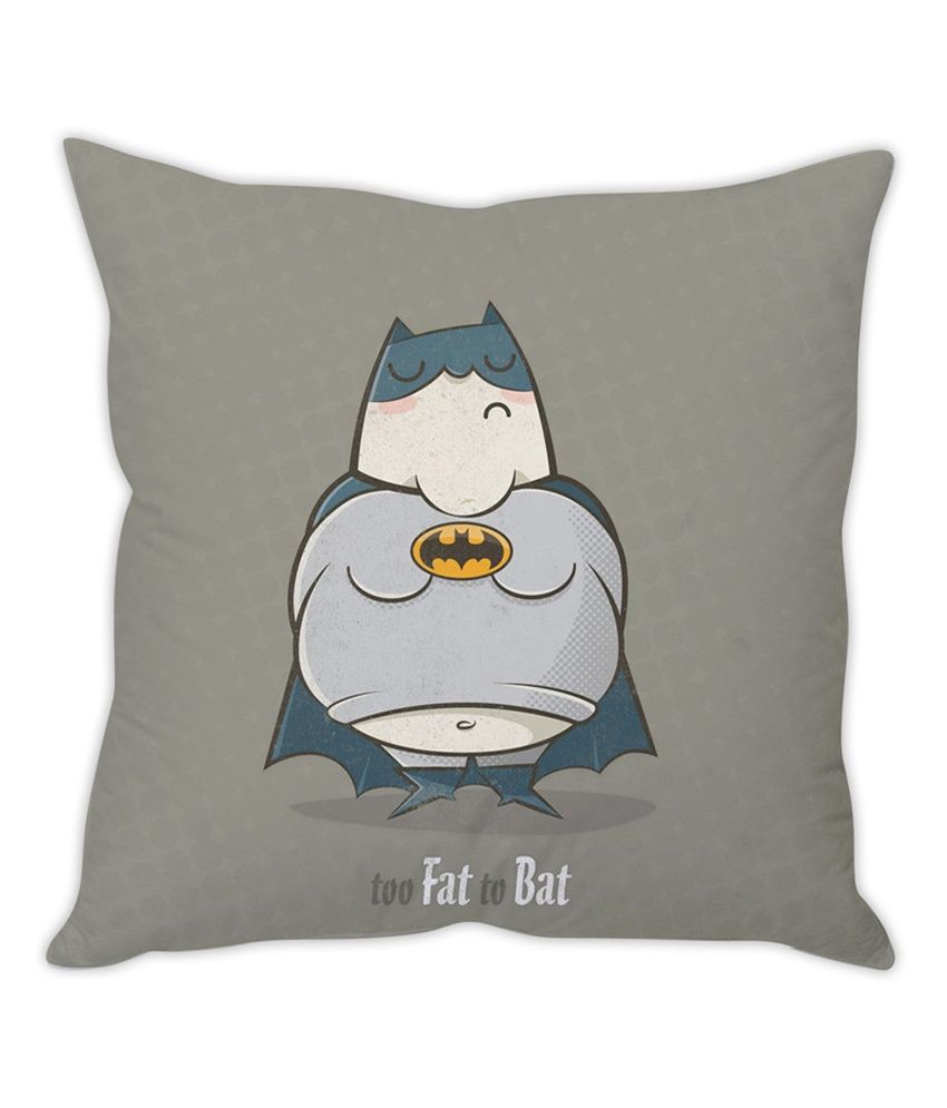 Too Fat To Bat Cushion Cover Buy Online at Best Price Snapdeal