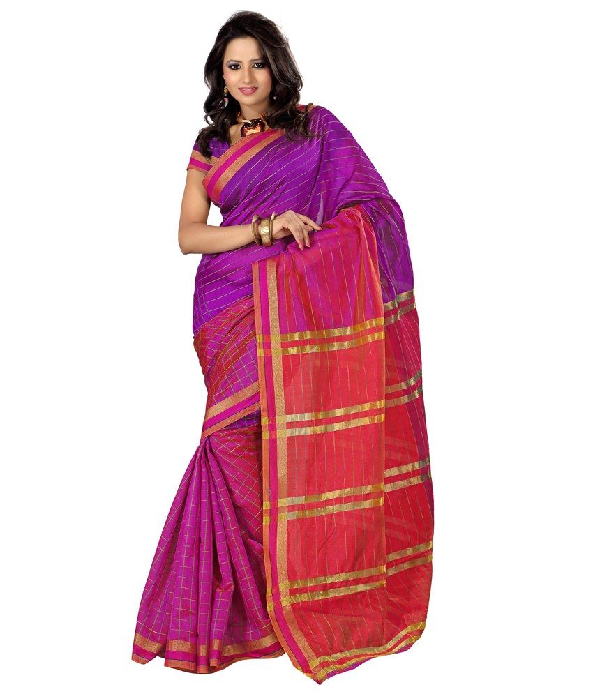 silk saree for pooja