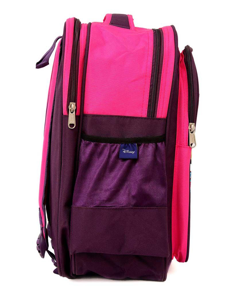 Priority Hannah Montana Purple & Light Pink Kids School Bag: Buy Online ...