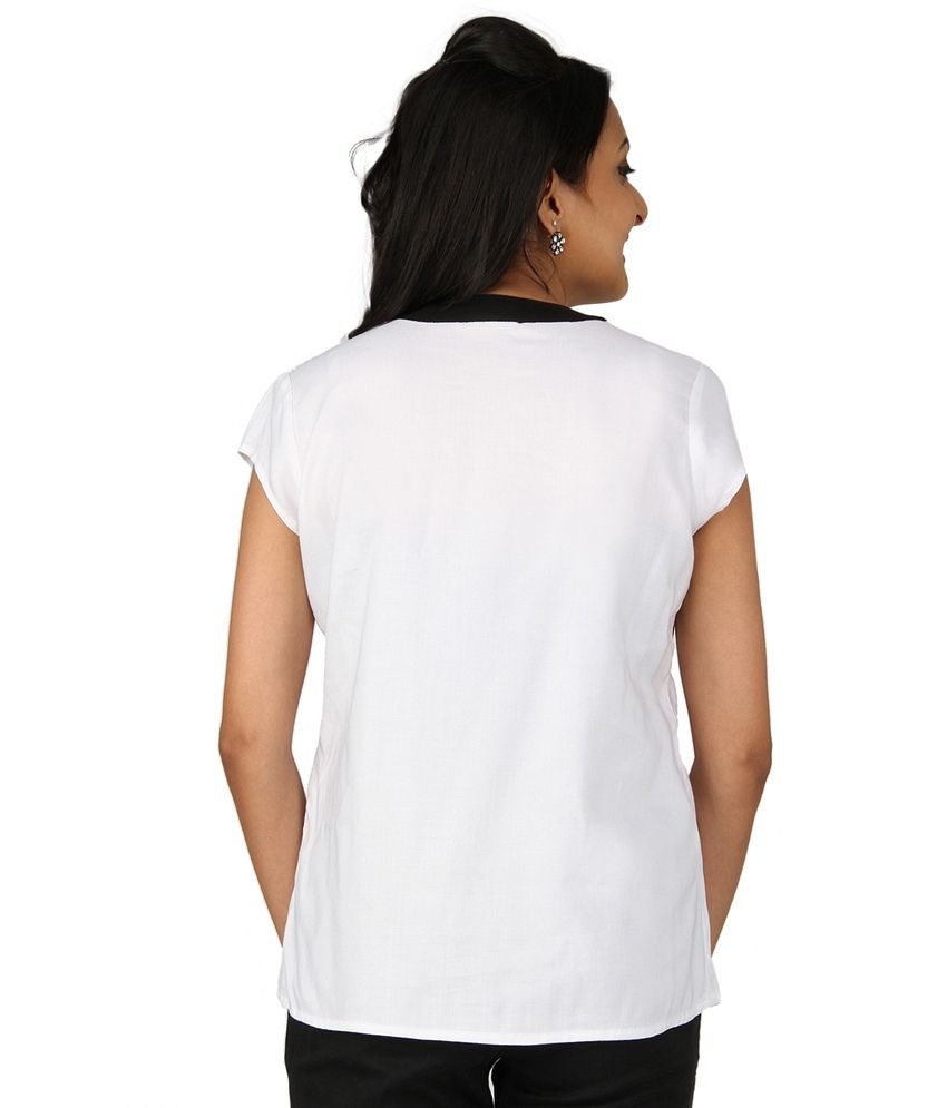 white cotton tops uk